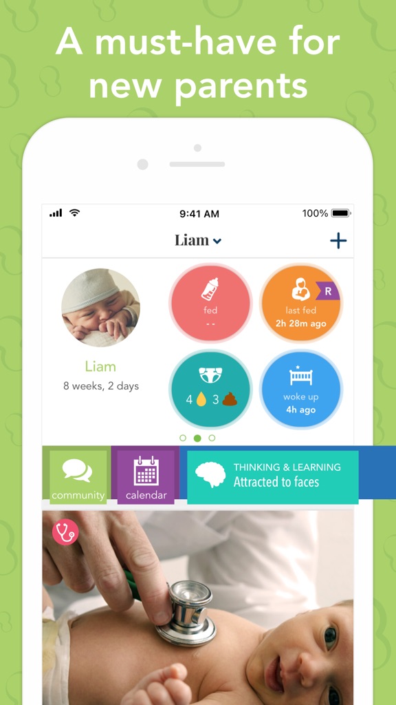 【图】Ovia Parenting & Baby Tracker(截图1) 【图】Ovia Parenting & Baby Tracker(截图1)