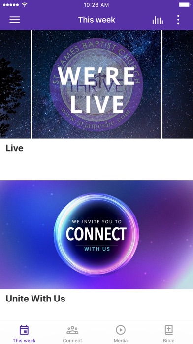 Screenshot 1 of St James BC App