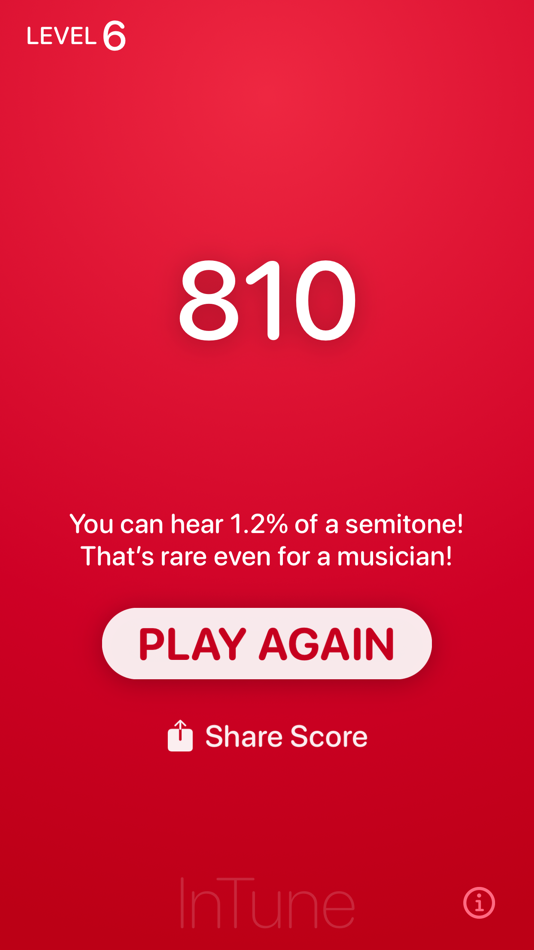 #4. InTune – Tuning Practice (iOS) 由: Half Note Labs