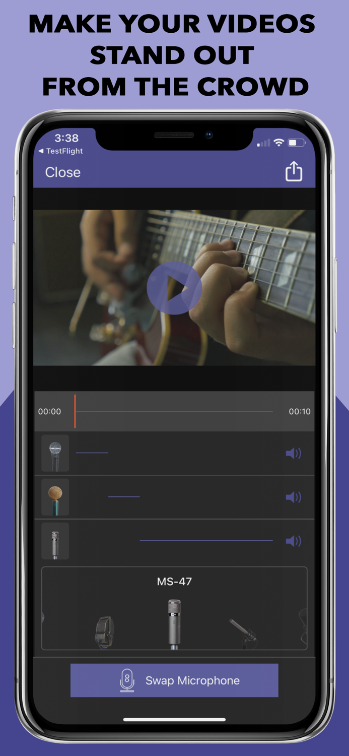 MicSwap Video Pro Audio Editor