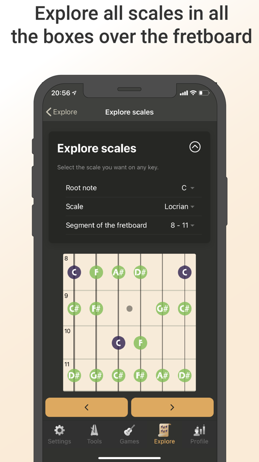 #5. Fretboard Learning (iOS) 由: Mustapha AOUAS