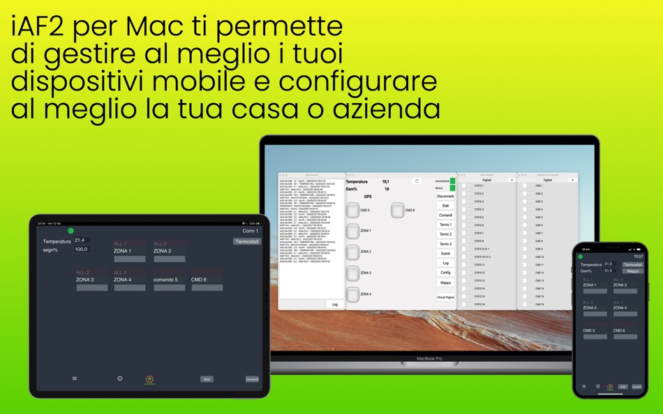 #2. iAF2 Console (macOS) Podle: iAF2 s.r.l.