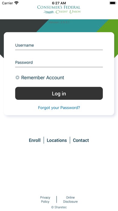 How to cancel & delete Consumers Federal Credit Union from iphone & ipad 1
