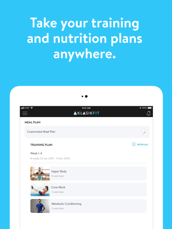 Screenshot #5 pour Klasik Fit, LLC