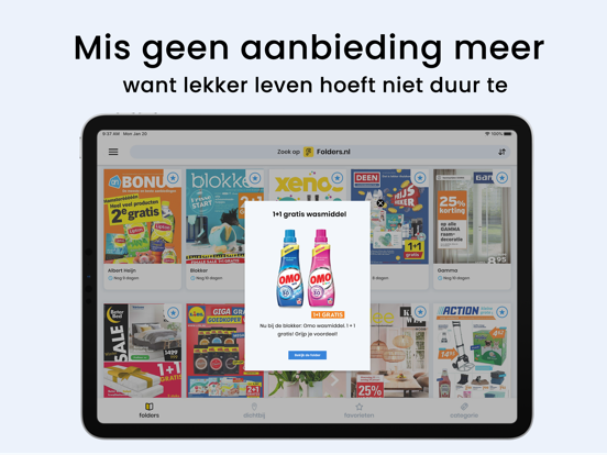 Folders.nl iPad app afbeelding 7