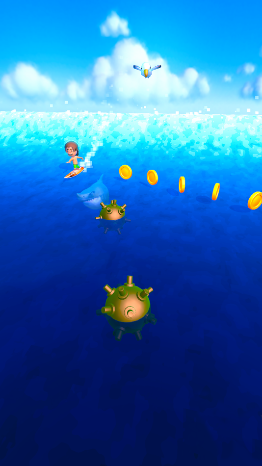 #2. Surf's Up 3D (iOS) 由: Groo Gadgets Pty Ltd