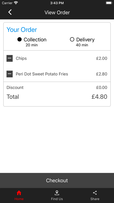 Peri Peri Dot Takeaway Screenshot
