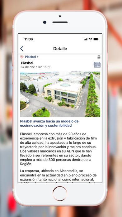 Plasbel Personas Screenshot