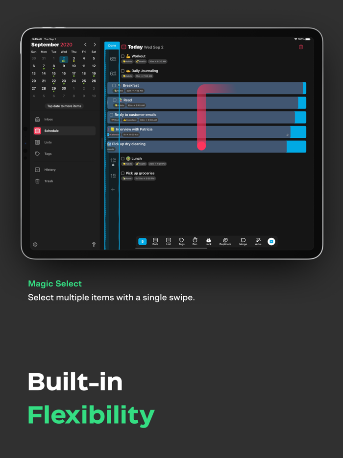 Sorted³ - Calendar Notes Tasks