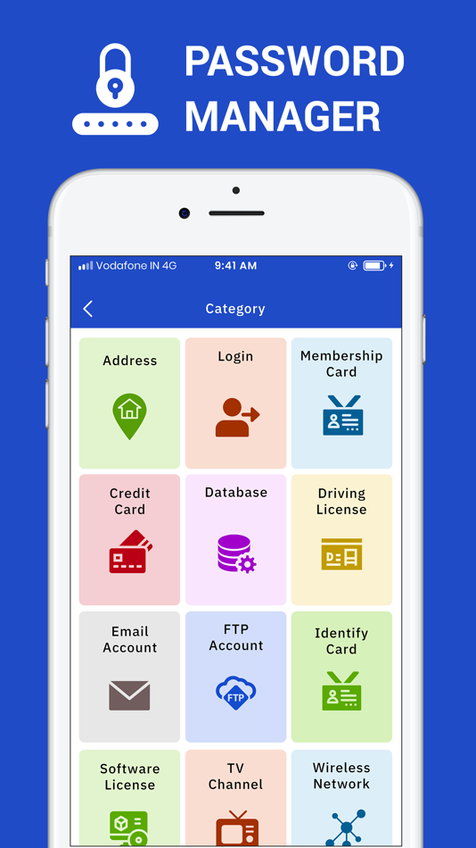 #1. Passsword Manager Vault (iOS) 由: Nitin Katrodiya