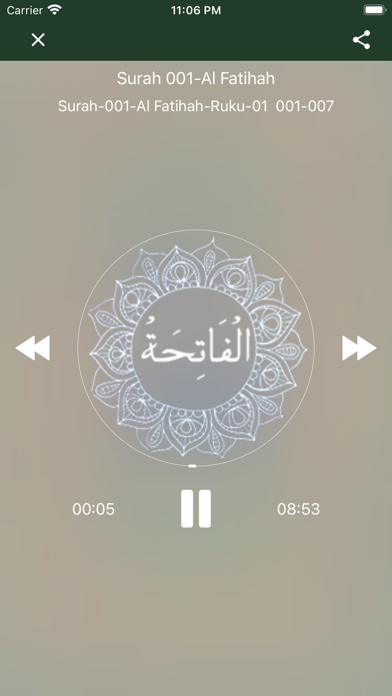Quran Urdu Audio Screenshot