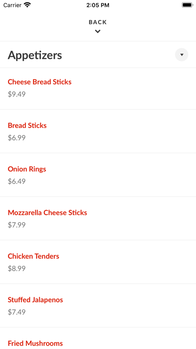 Dolce Vita Pizza TN Screenshot