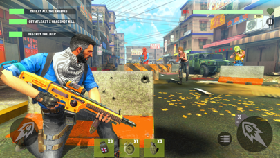 Critical action shooting game Screenshot