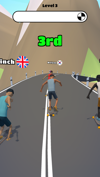 Downhill Longboarding Screenshot