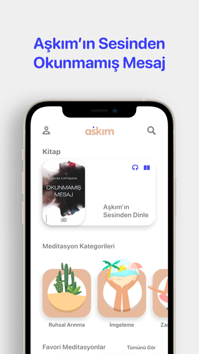 Aşkım: Meditasyon & Motivasyon Screenshot