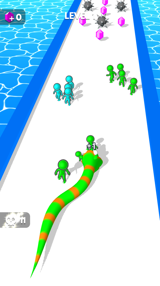 Snake Rush!! - 1.0.1 - (iOS)