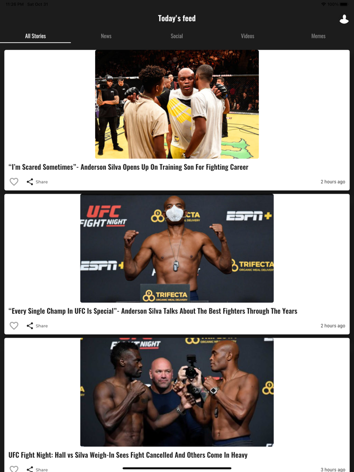 MMA Fans Live News