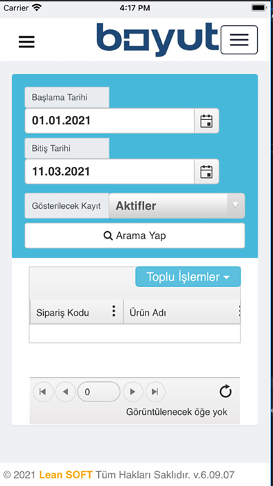Boyut Çelik Kapı Screenshot