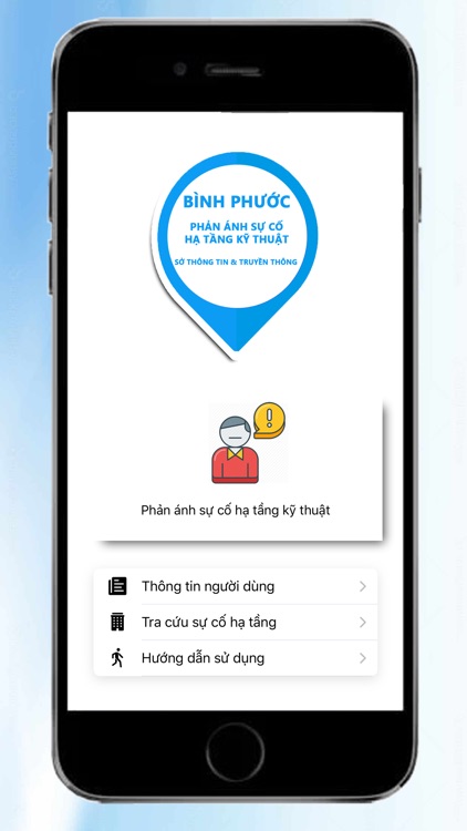 Bình Phước Phản ánh sự cố HTKT