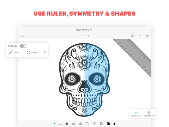 Screenshot #6 pour Drawing App Doodle Paint Draw