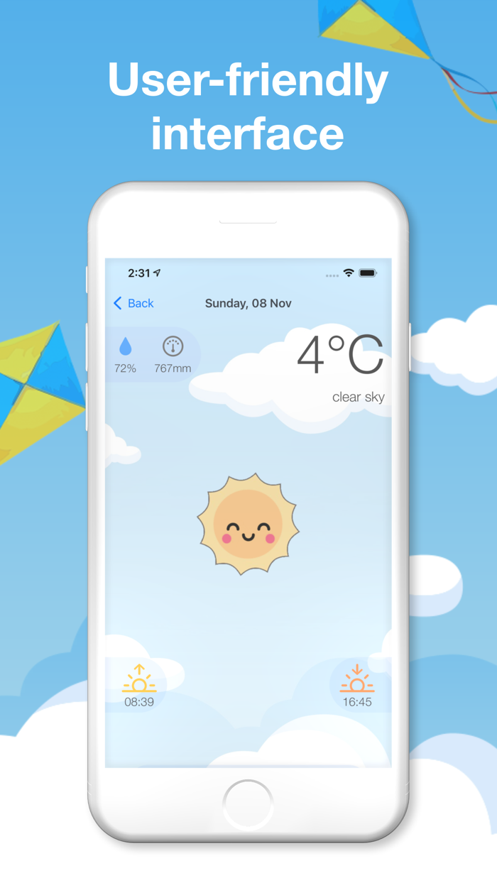 WeekWeather - weather forecast