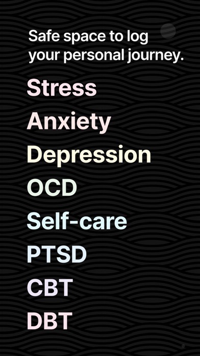Mindflo CBT Daily mood tracker iPhone screenshot 5 - Health & Fitness app