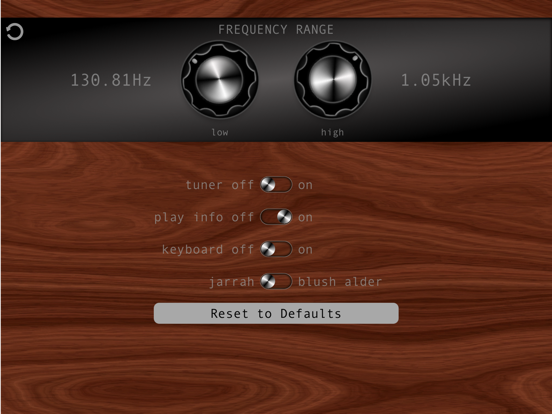 Theremin Touch iPad app afbeelding 5
