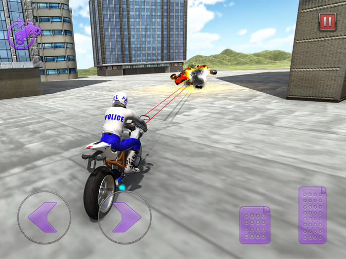 Shooting Mission Biker Police