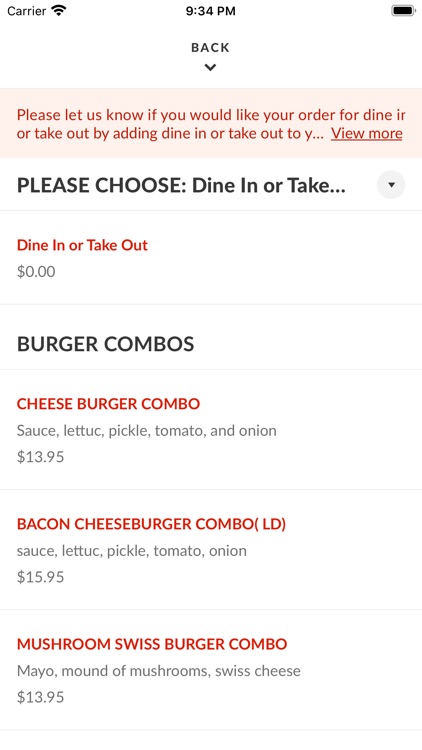 Mike's Grande Burger