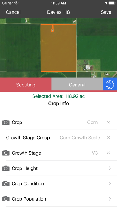 MFA Agronomy Dashboard Screenshot