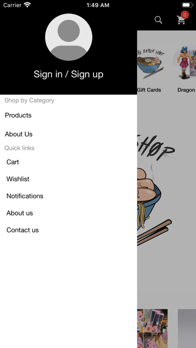 Otaku Merch - The Ramen Shop Screenshot