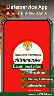pizzaservice altenmünster iphone screenshot 1