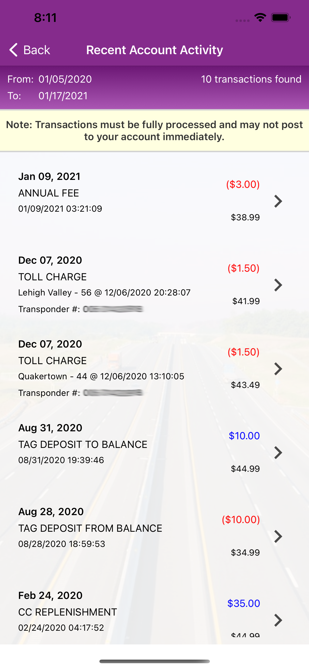 PA Toll Pay