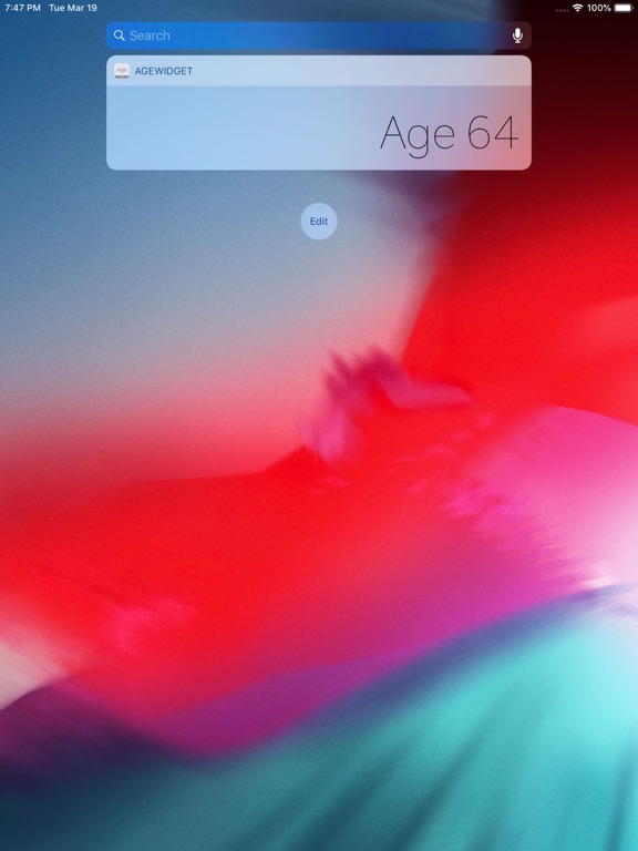 Screenshot #5 pour Age Widget