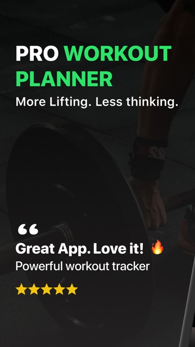 Steel Weight Lifting Workout Screenshot