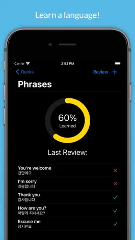 Game screenshot Kata - Language Flashcards hack