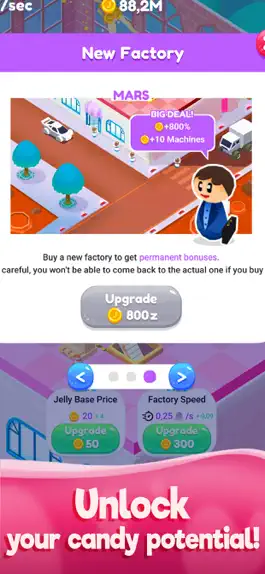 Game screenshot Idle Candy Factory! hack