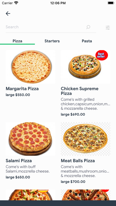 BPN Pizza Screenshot
