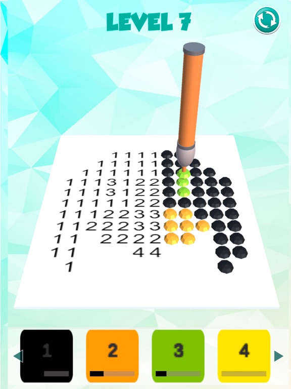 Diamond Painting Pixel Color iPad screenshot 6 - Entertainment app