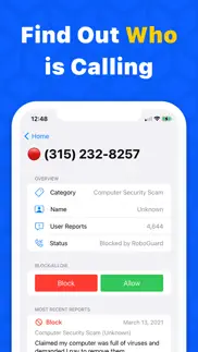 spam call blocker by roboguard iphone screenshot 3
