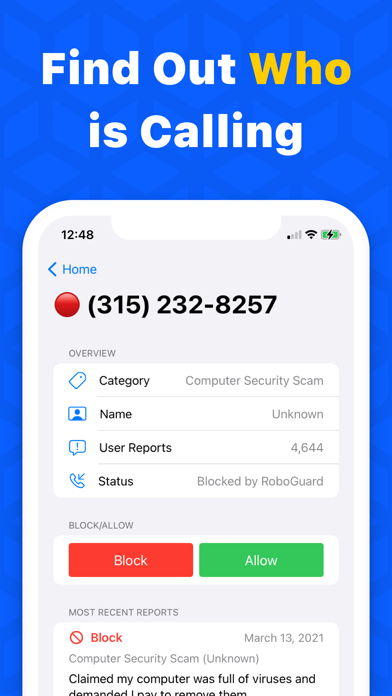 Spam Call Blocker by RoboGuardのおすすめ画像3