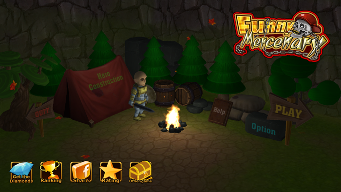 Funny Mercenary - MOBA GAME