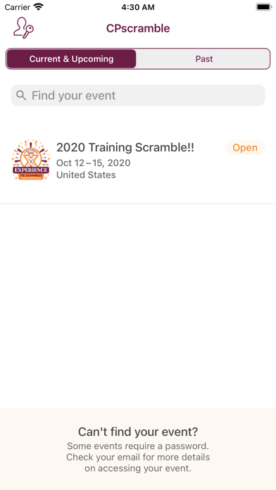 App screenshot