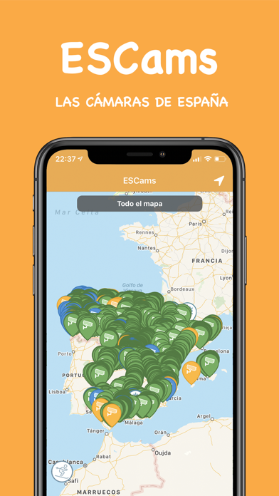 ESCams - The cameras of Spain Screenshot