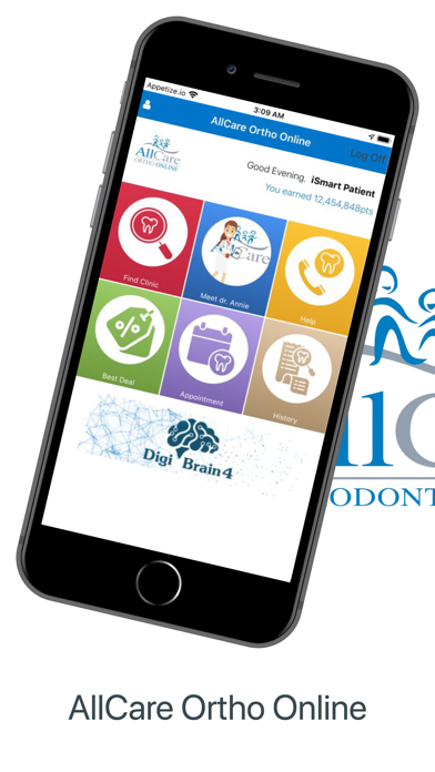 AllCare Ortho Online Screenshot