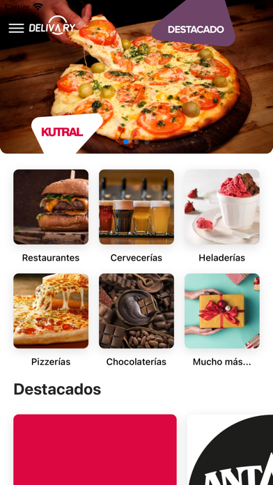 Delivary Screenshot