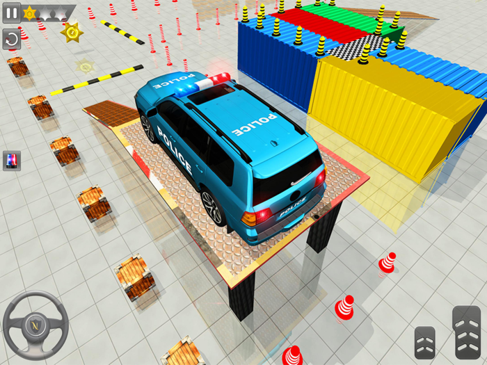 Advance Police Parking Game