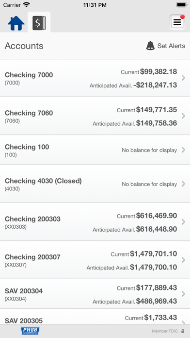 PWSB Business Screenshot
