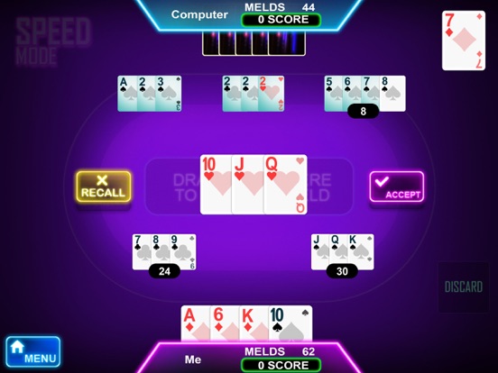 Screenshot #6 pour Rummy 500 Casino Card Game