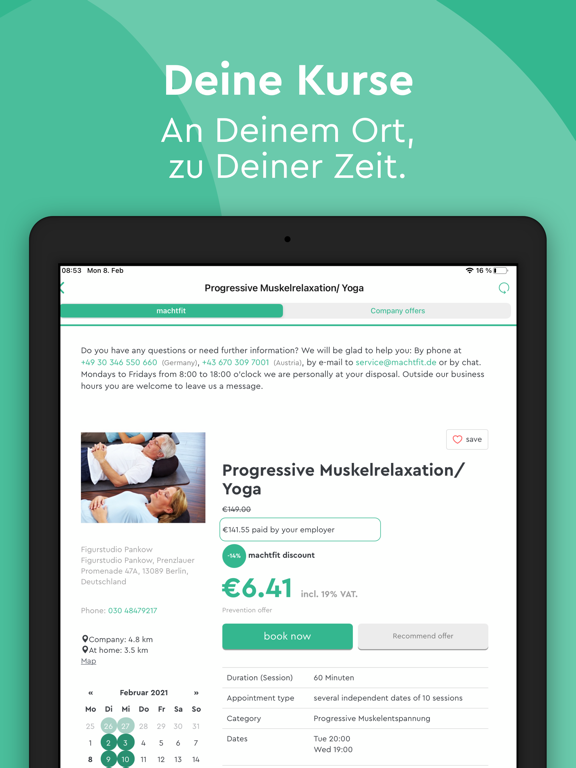 Screenshot #5 pour machtfit